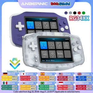 ANBERNIC RG34XX Retro Handheld Game Console