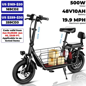 850W peak adult electric scooter,25 miles 20 MPHequipped with 14 inch tires,